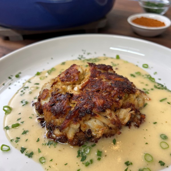 Crabcakes with Lemon Butter Sauce | Emerils.com